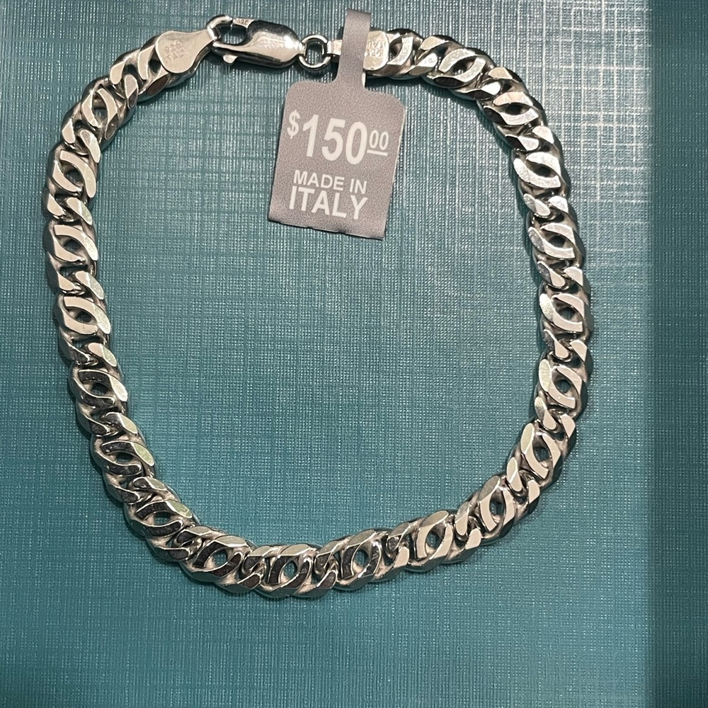 Sterling Silver Chain Bracelet